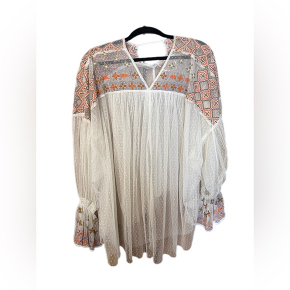 Free People Joyride Blouse Medium - Picture 10 of 16
